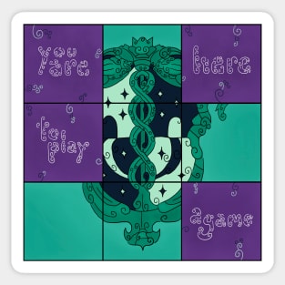 Death Parade Roulette Sticker